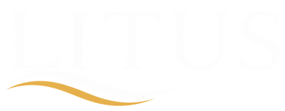LITUS logo white